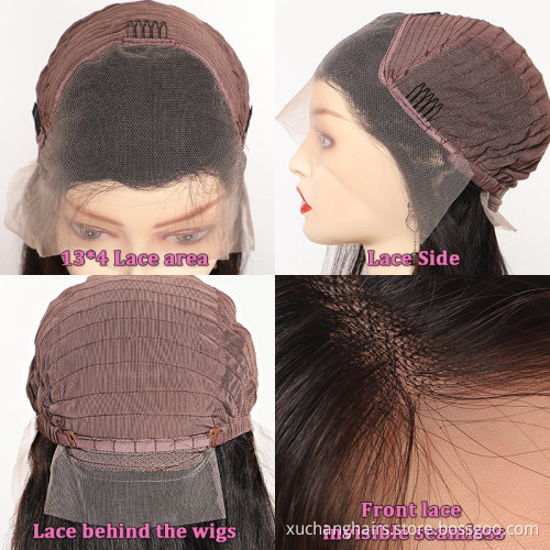 wholesale frontal lace wigs human hair wigs for black women 22 inch vendor 150% density lace front wigs human hair lace front